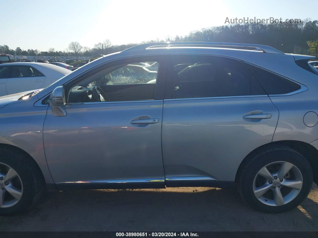 2010 Lexus Rx 350   Silver vin: 2T2BK1BA1AC051749