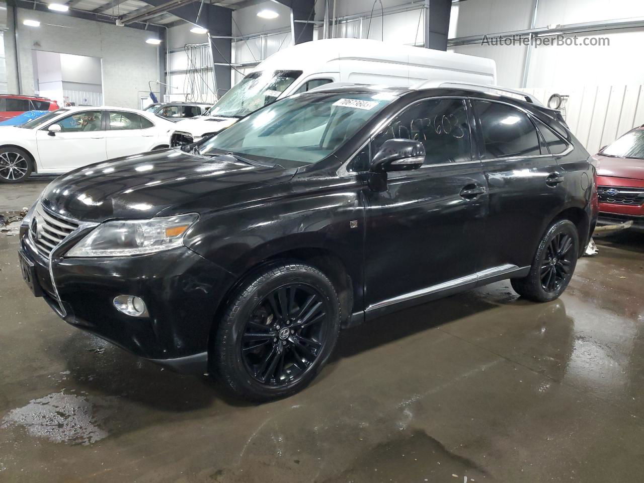 2013 Lexus Rx 350 Base Black vin: 2T2BK1BA1DC155968