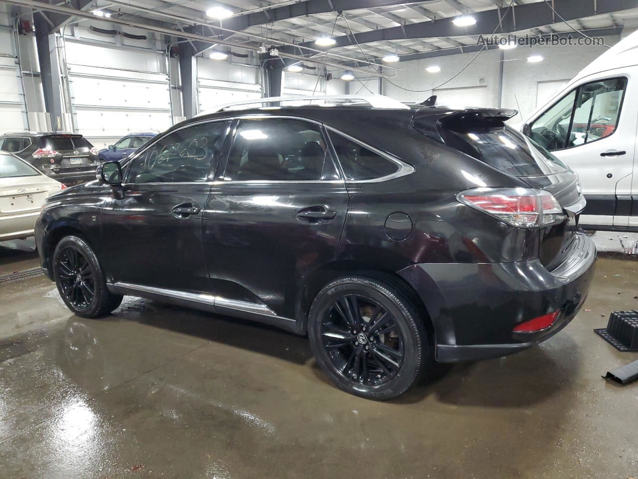 2013 Lexus Rx 350 Base Black vin: 2T2BK1BA1DC155968