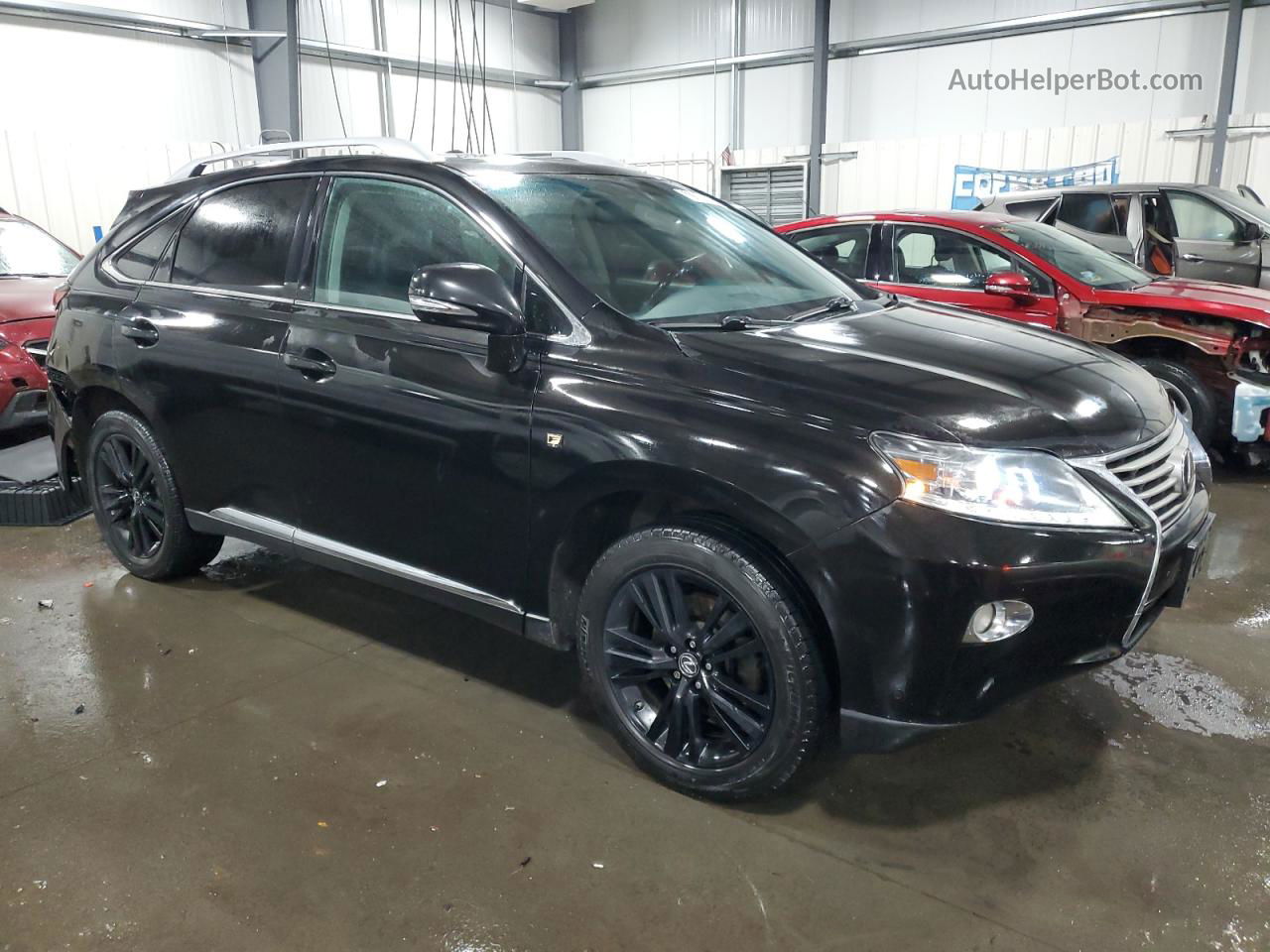 2013 Lexus Rx 350 Base Black vin: 2T2BK1BA1DC155968