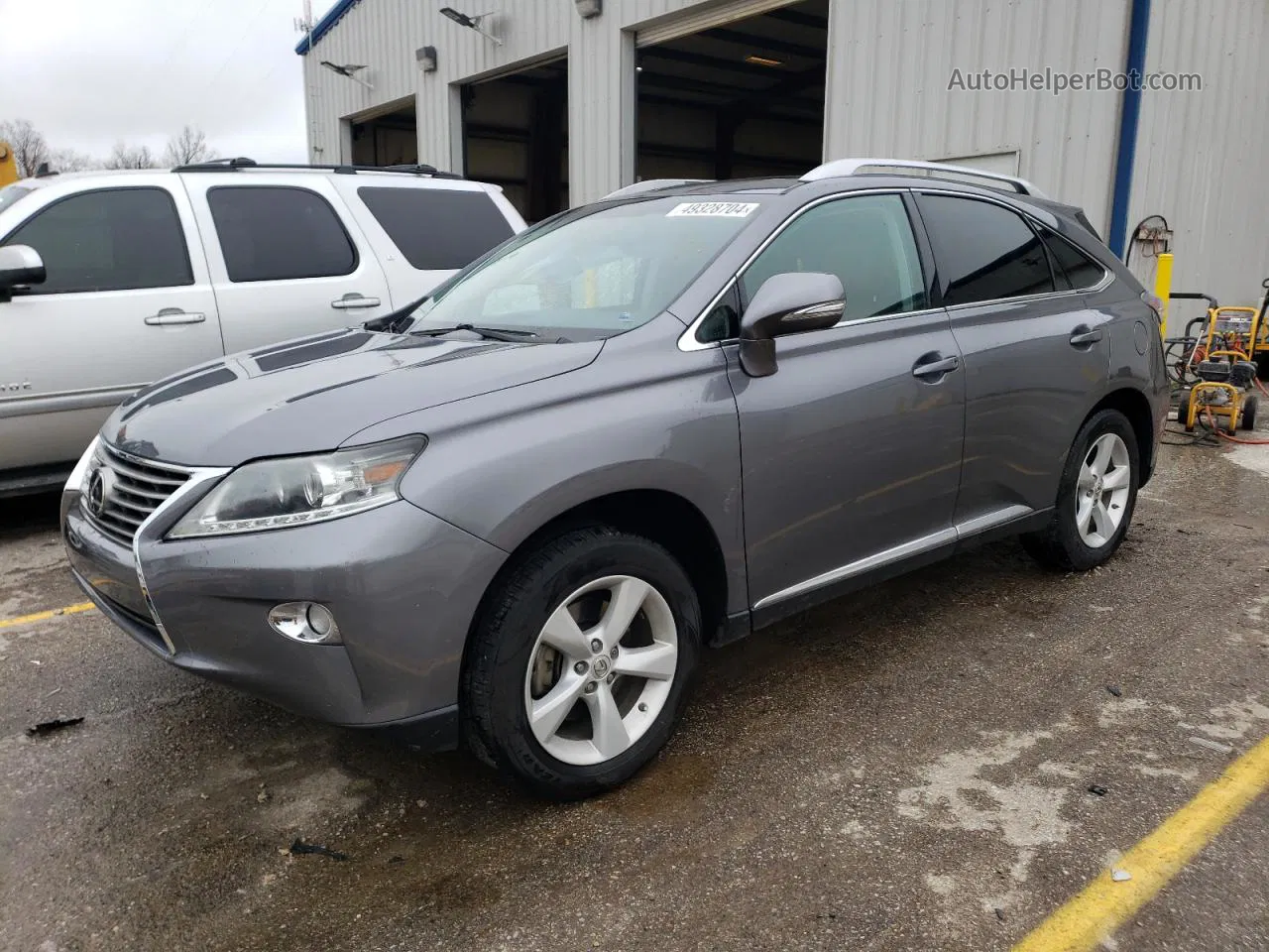 2013 Lexus Rx 350 Base Gray vin: 2T2BK1BA1DC156005