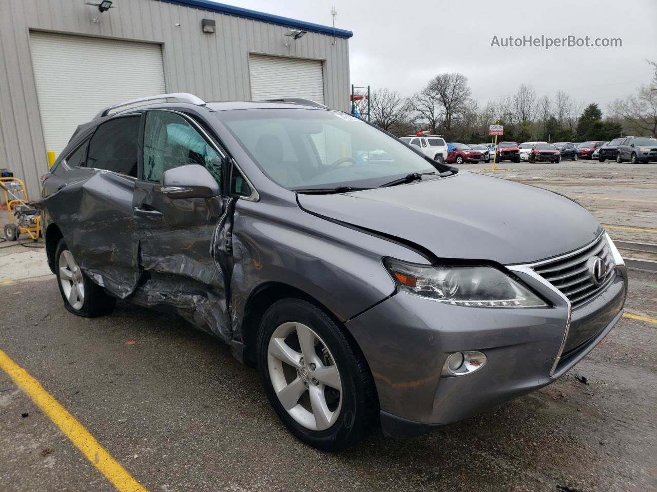 2013 Lexus Rx 350 Base Gray vin: 2T2BK1BA1DC156005