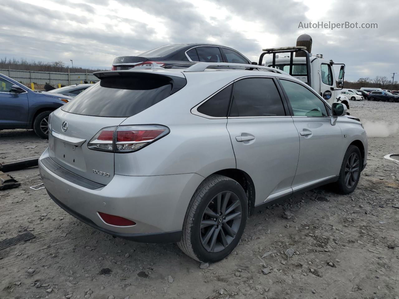 2013 Lexus Rx 350 Base Silver vin: 2T2BK1BA1DC168056