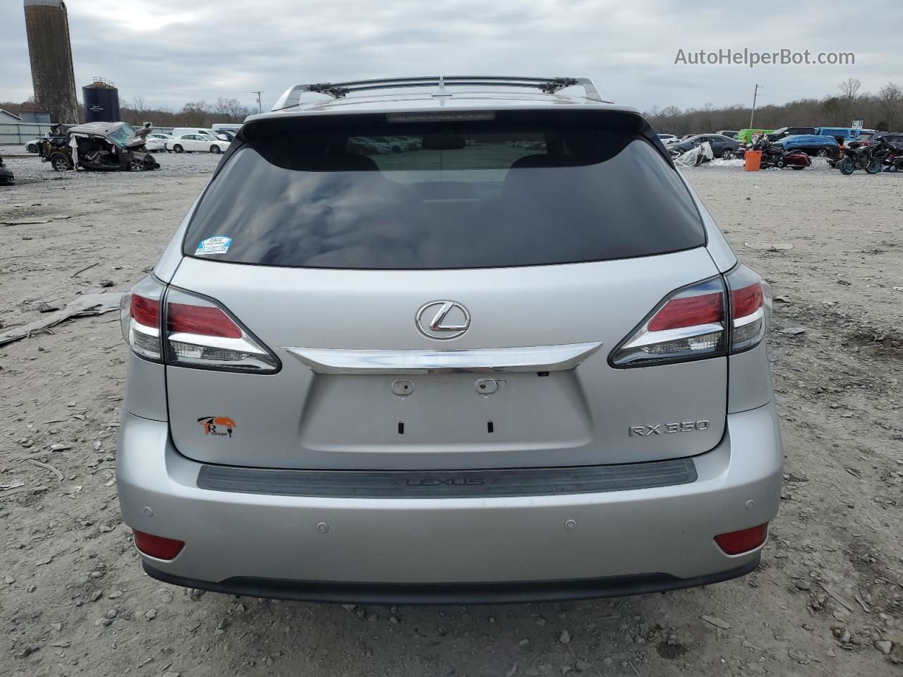 2013 Lexus Rx 350 Base Silver vin: 2T2BK1BA1DC168056