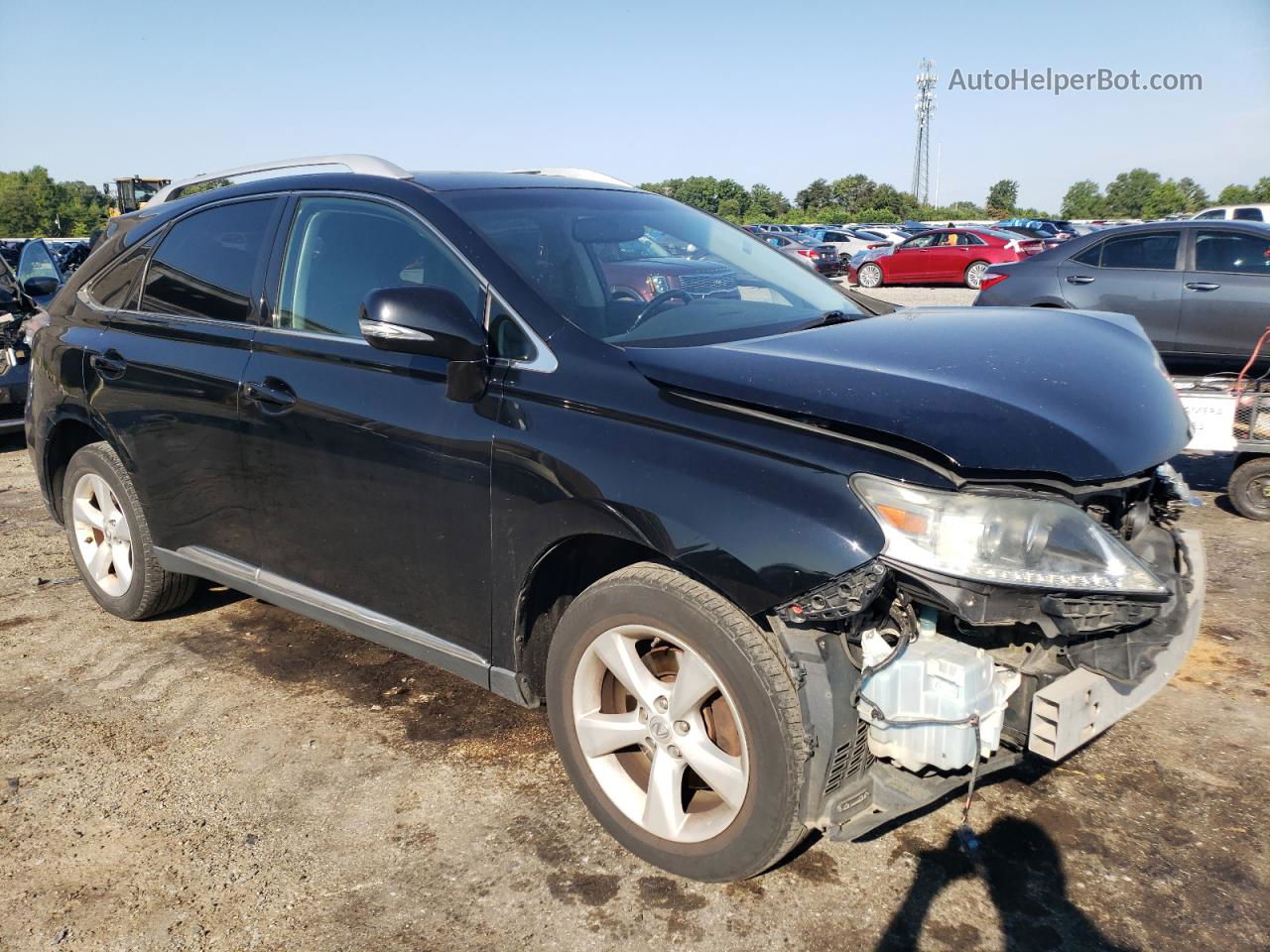 2013 Lexus Rx 350 Base Black vin: 2T2BK1BA1DC178148