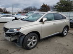 2013 Lexus Rx 350 Base Beige vin: 2T2BK1BA1DC185388