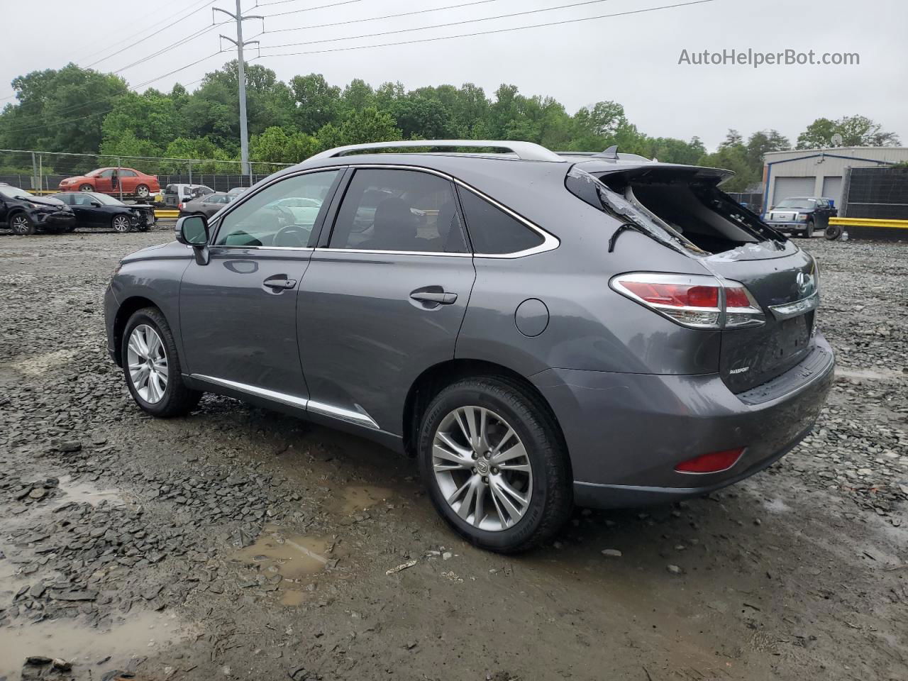 2013 Lexus Rx 350 Base Gray vin: 2T2BK1BA1DC190011