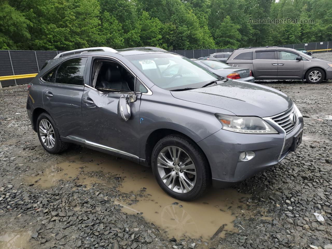 2013 Lexus Rx 350 Base Gray vin: 2T2BK1BA1DC190011