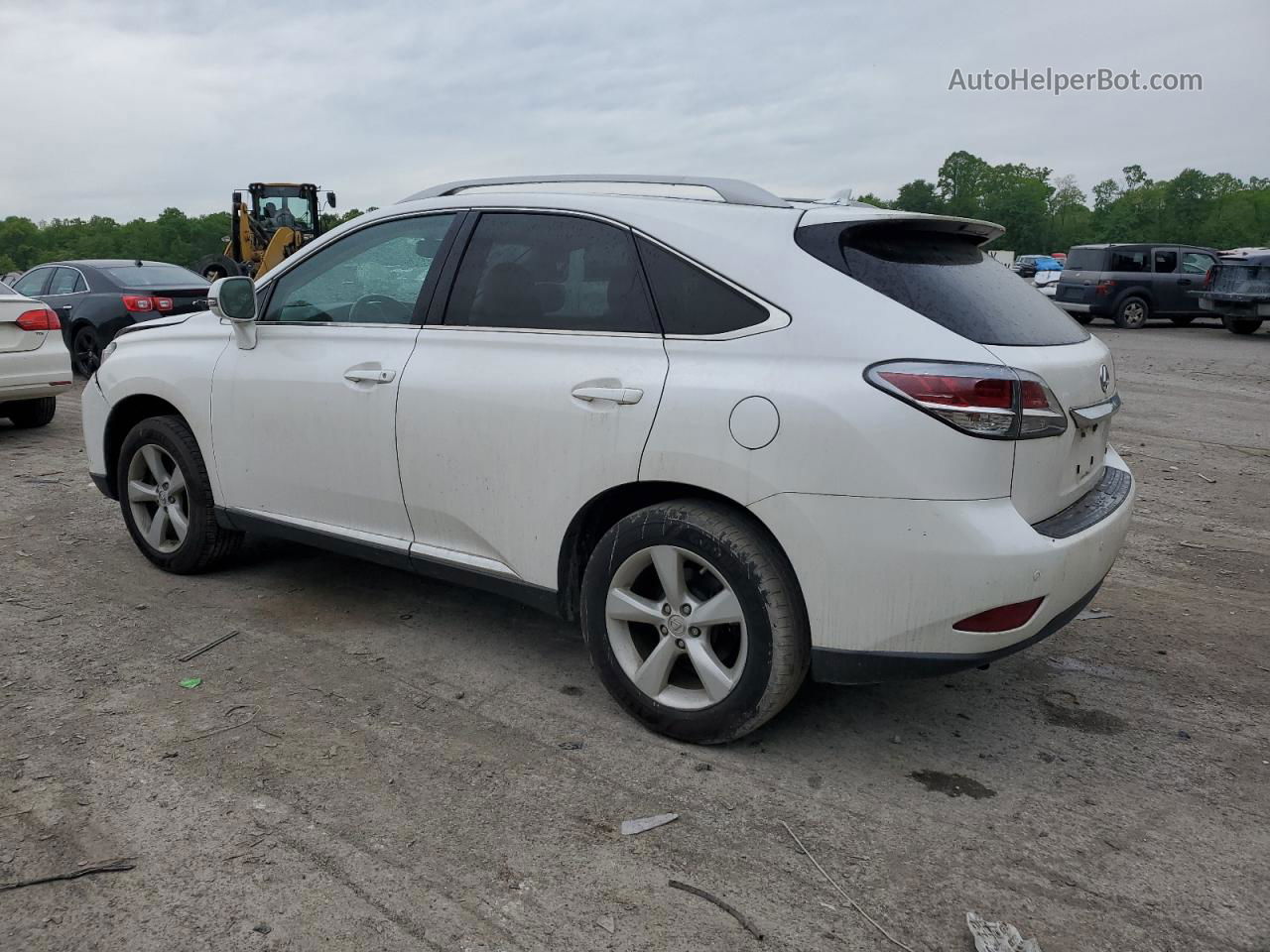 2013 Lexus Rx 350 Base White vin: 2T2BK1BA1DC194771