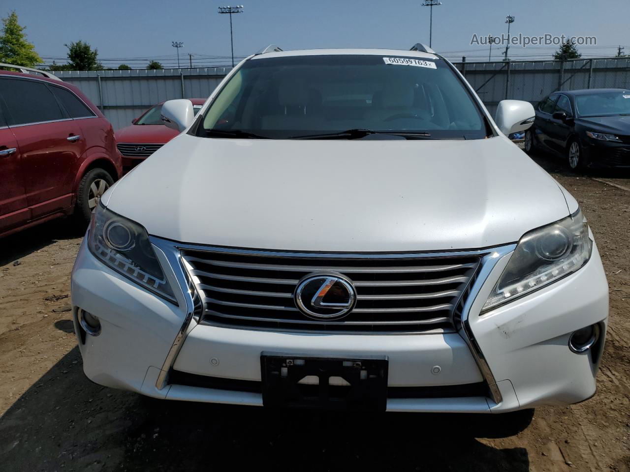 2013 Lexus Rx 350 Base Белый vin: 2T2BK1BA1DC222231