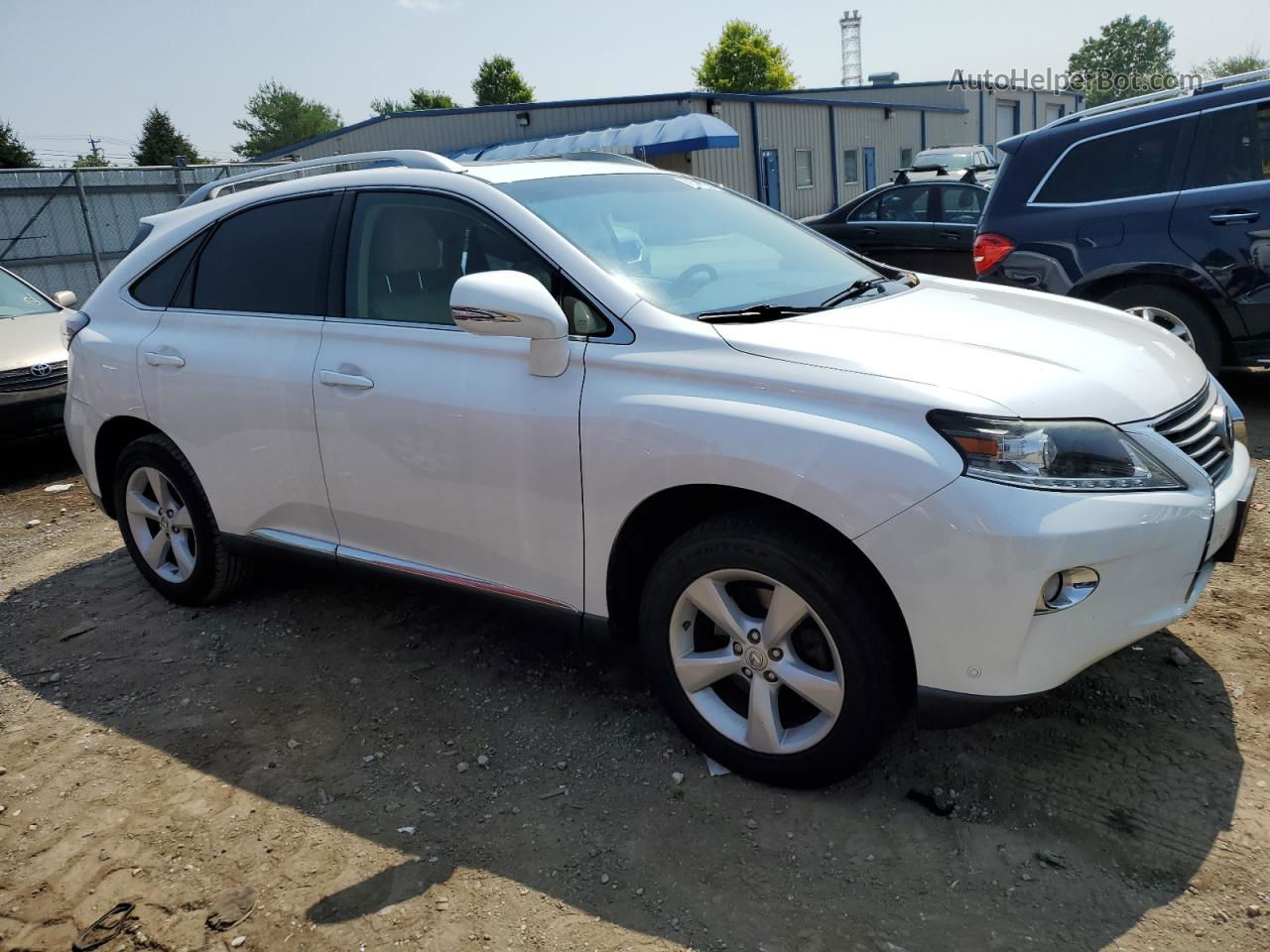 2013 Lexus Rx 350 Base Белый vin: 2T2BK1BA1DC222231