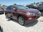 2013 Lexus Rx 350 Base Maroon vin: 2T2BK1BA1DC224383