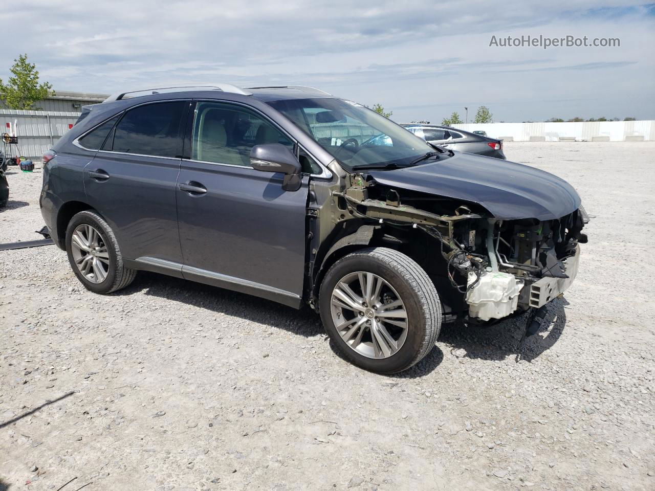 2015 Lexus Rx 350 Base Серый vin: 2T2BK1BA1FC267740