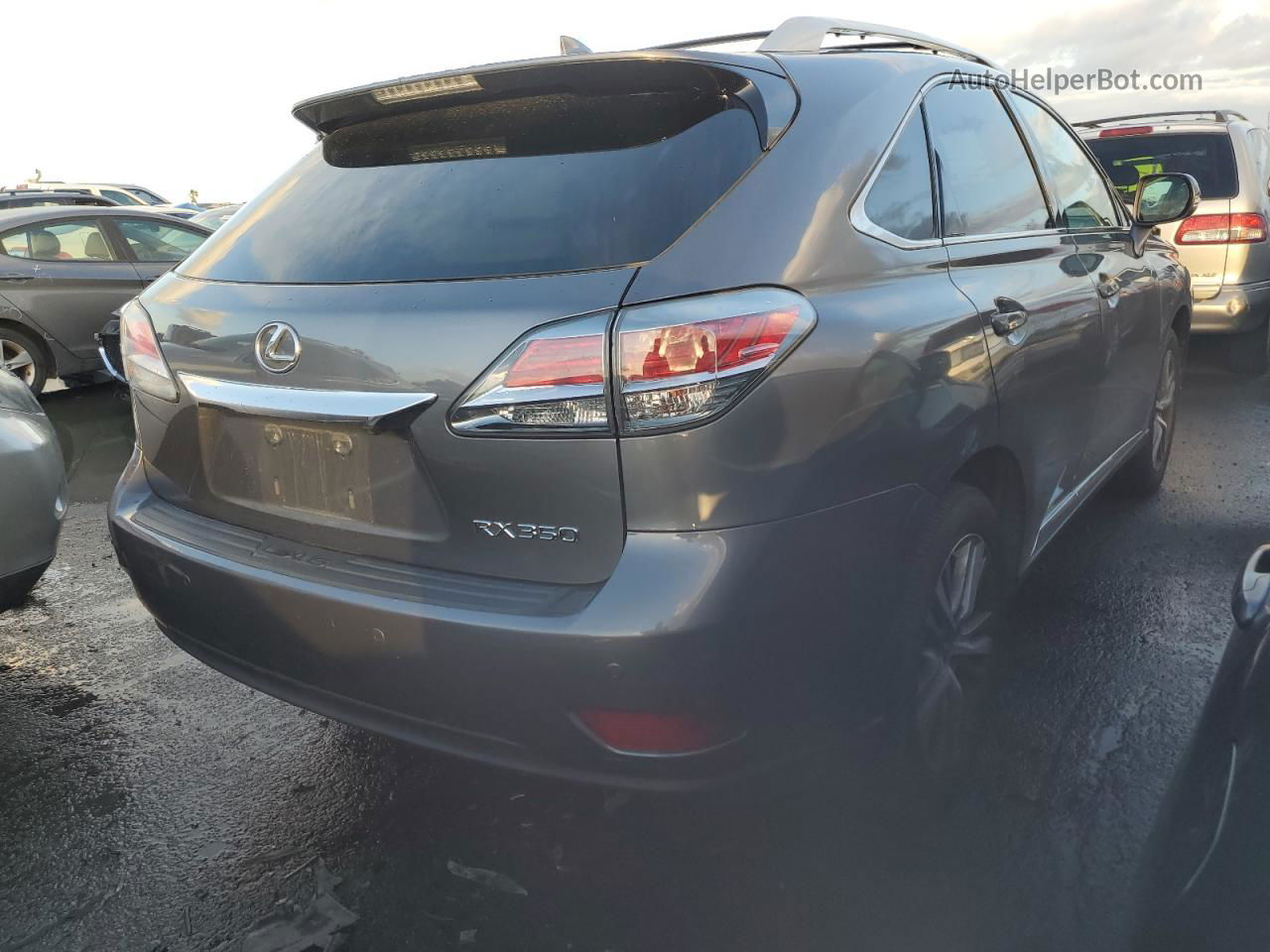 2015 Lexus Rx 350 Base Серый vin: 2T2BK1BA1FC307301