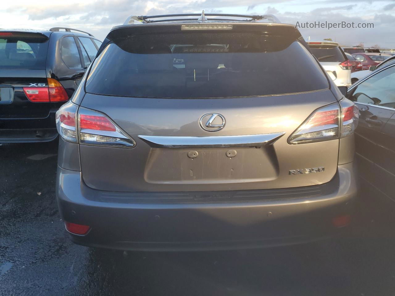 2015 Lexus Rx 350 Base Серый vin: 2T2BK1BA1FC307301