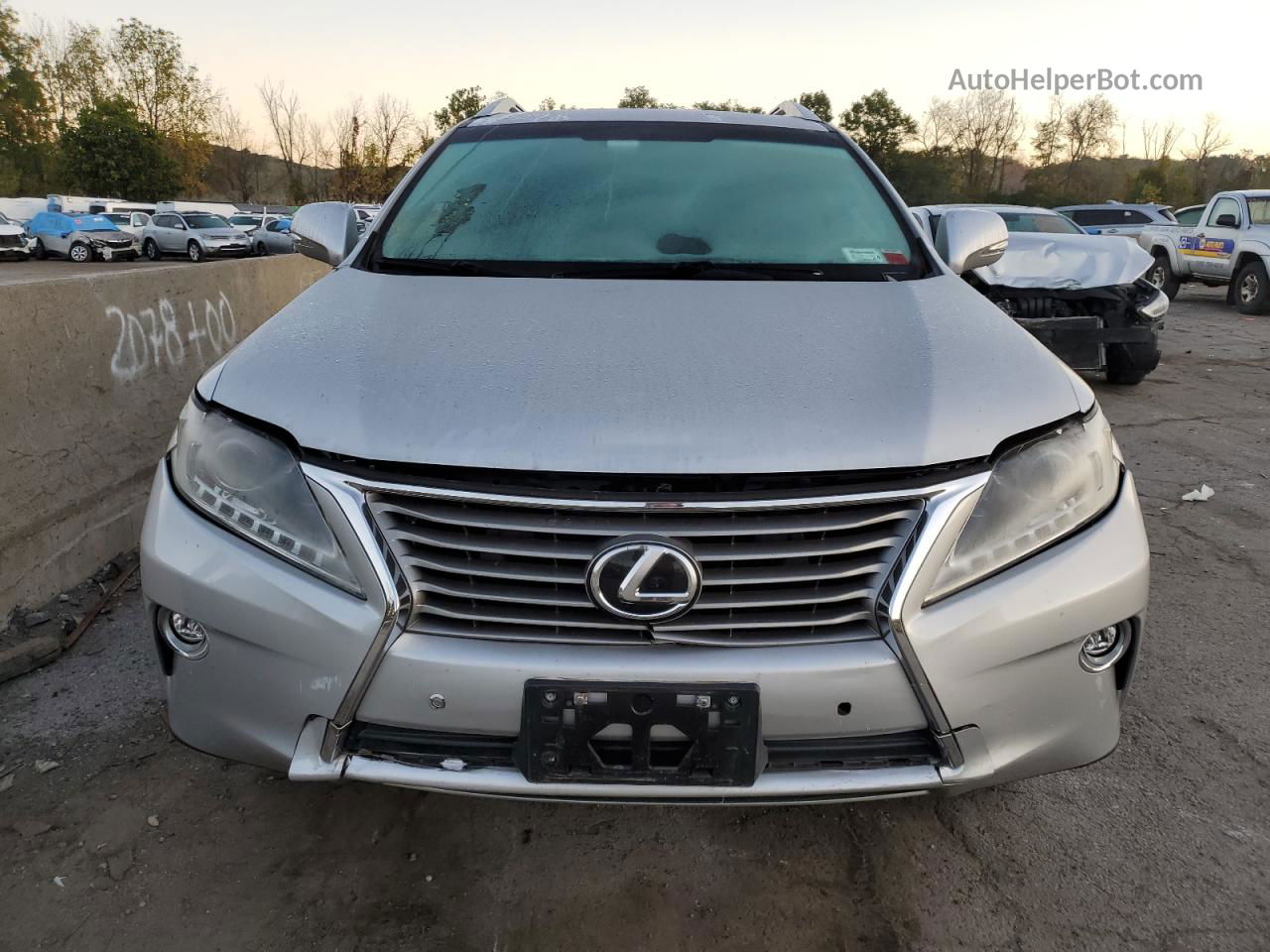 2015 Lexus Rx 350 Base Silver vin: 2T2BK1BA1FC313440