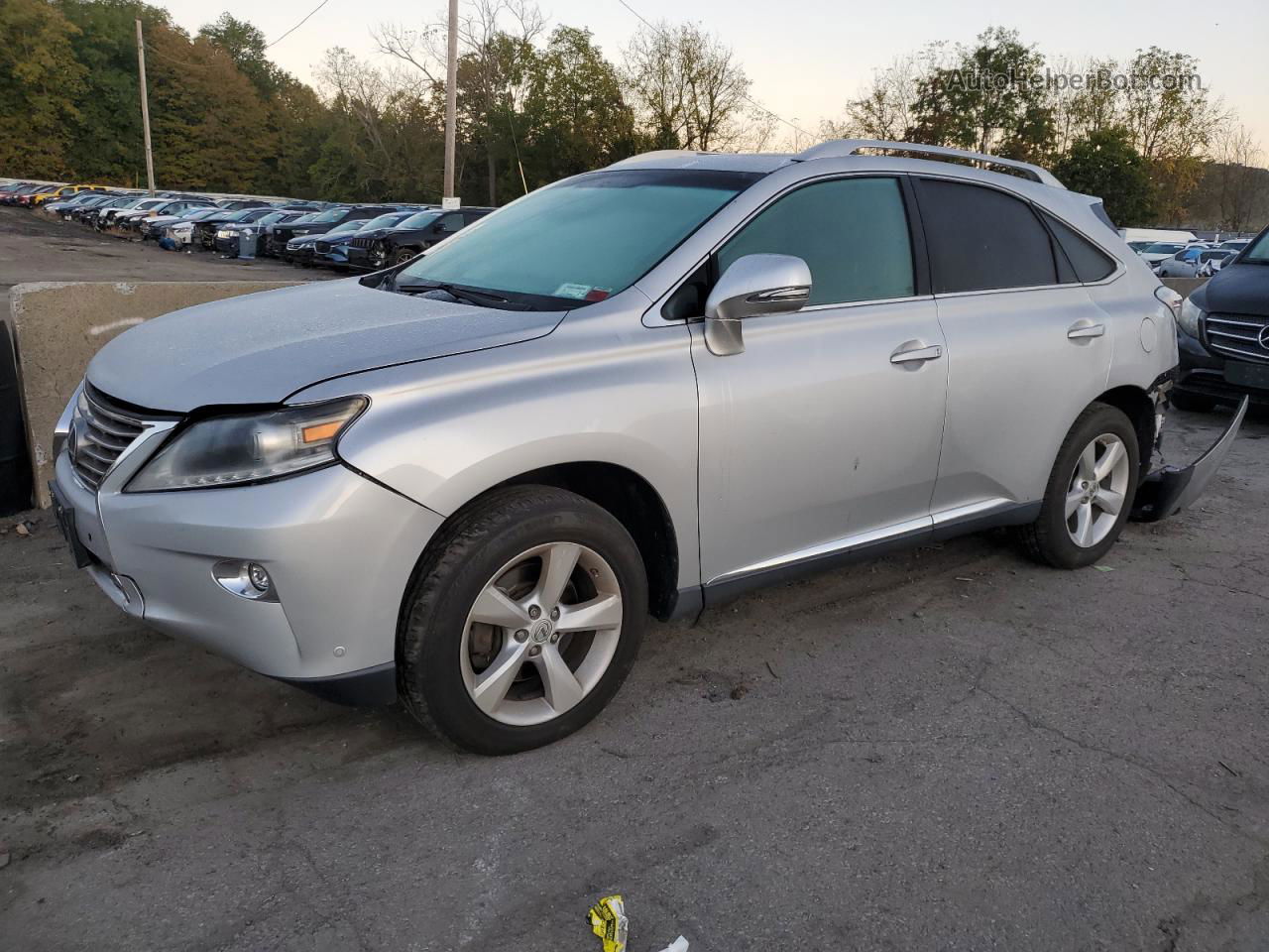 2015 Lexus Rx 350 Base Silver vin: 2T2BK1BA1FC313440