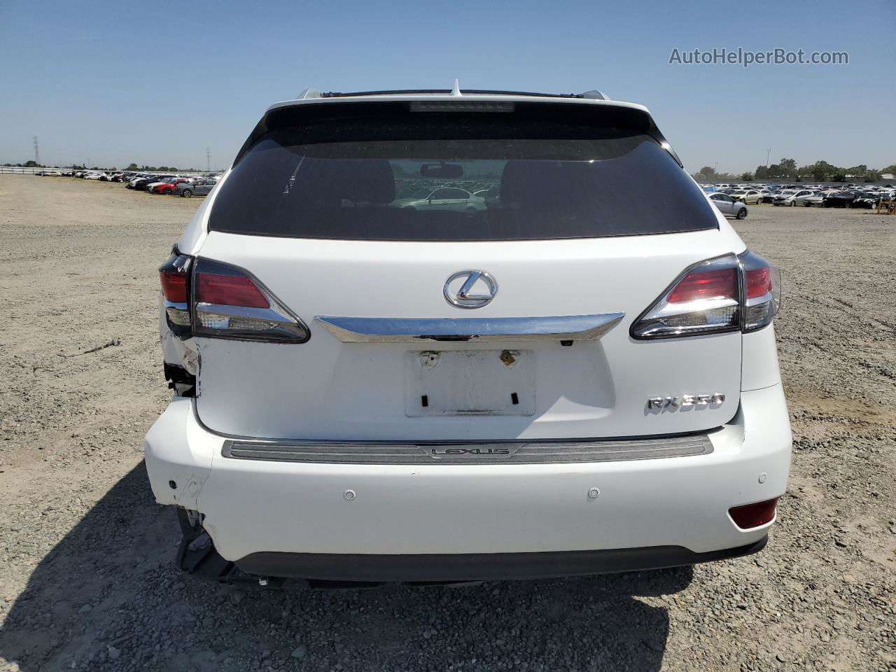 2015 Lexus Rx 350 Base White vin: 2T2BK1BA1FC314491