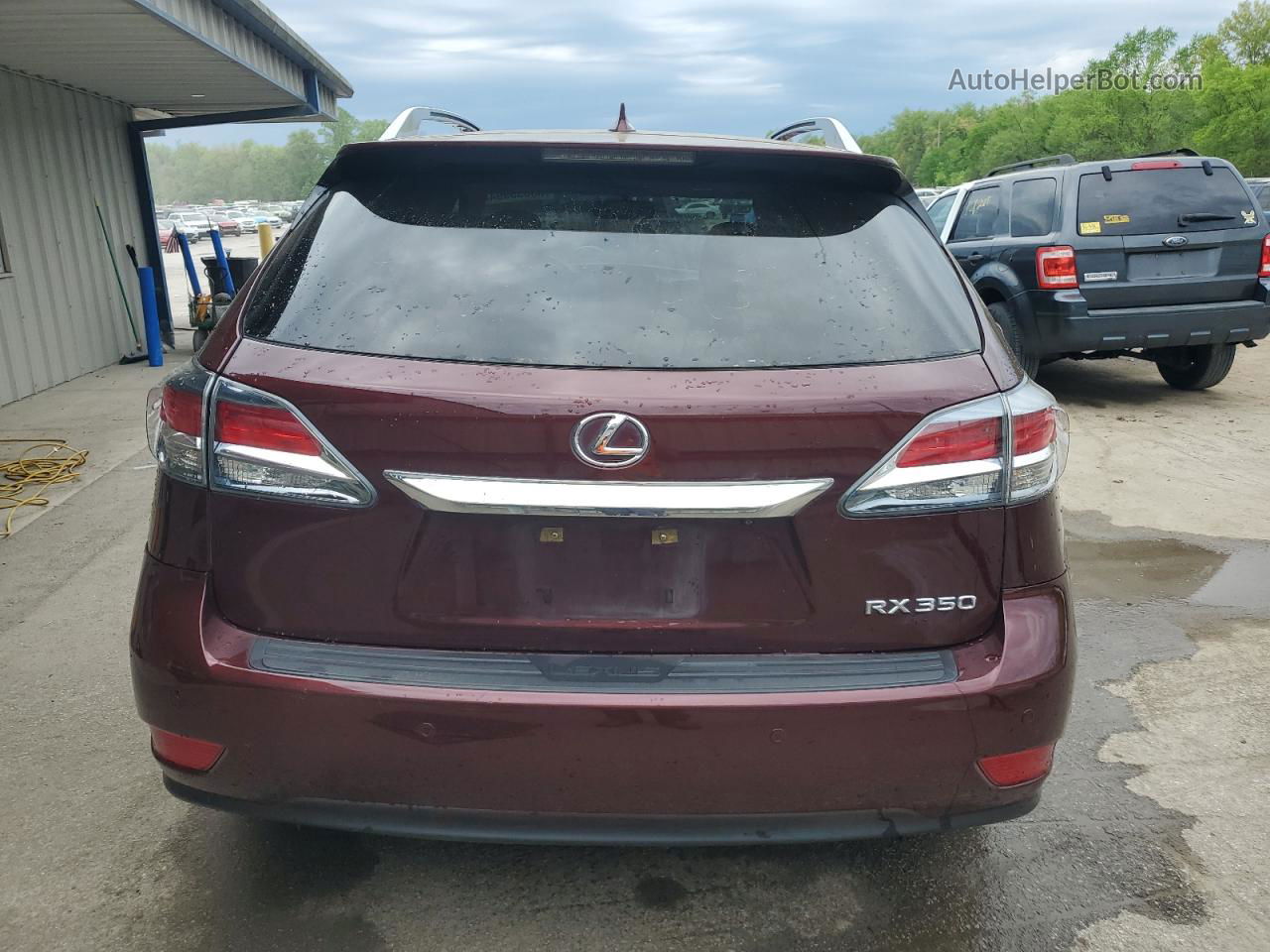 2015 Lexus Rx 350 Base Maroon vin: 2T2BK1BA1FC323031