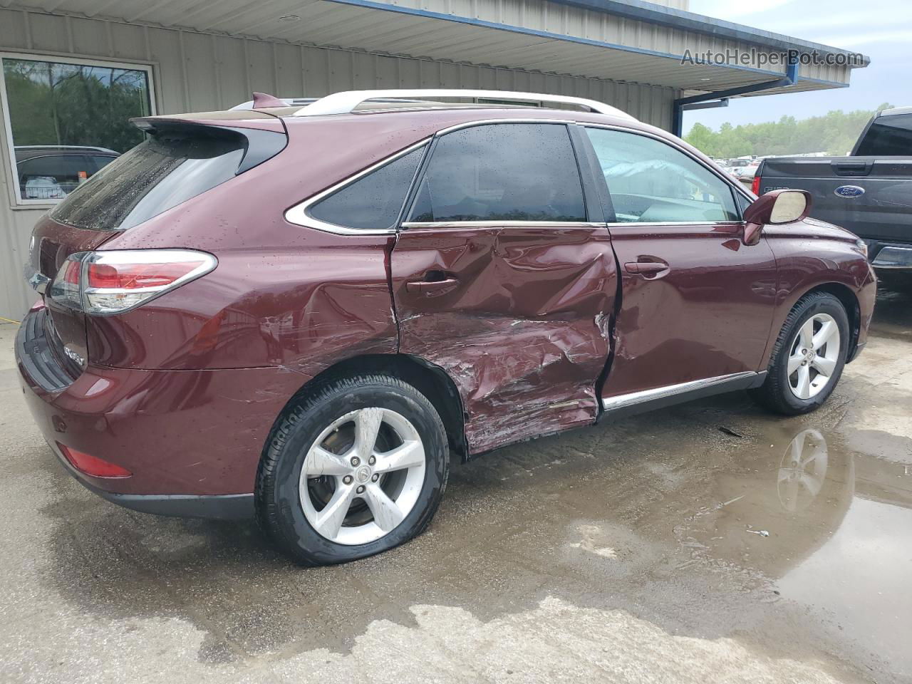 2015 Lexus Rx 350 Base Maroon vin: 2T2BK1BA1FC323031