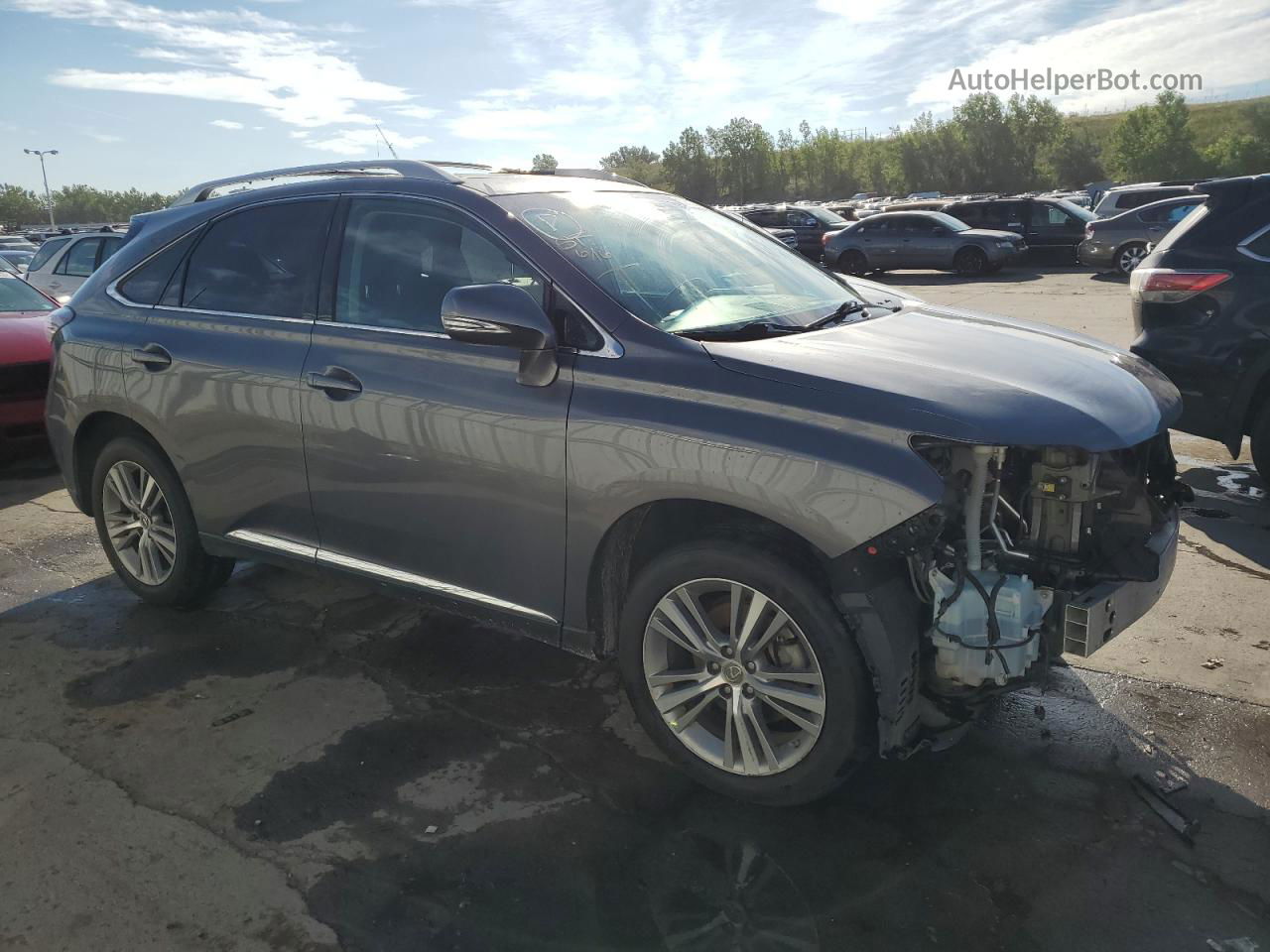 2015 Lexus Rx 350 Base Gray vin: 2T2BK1BA1FC323630