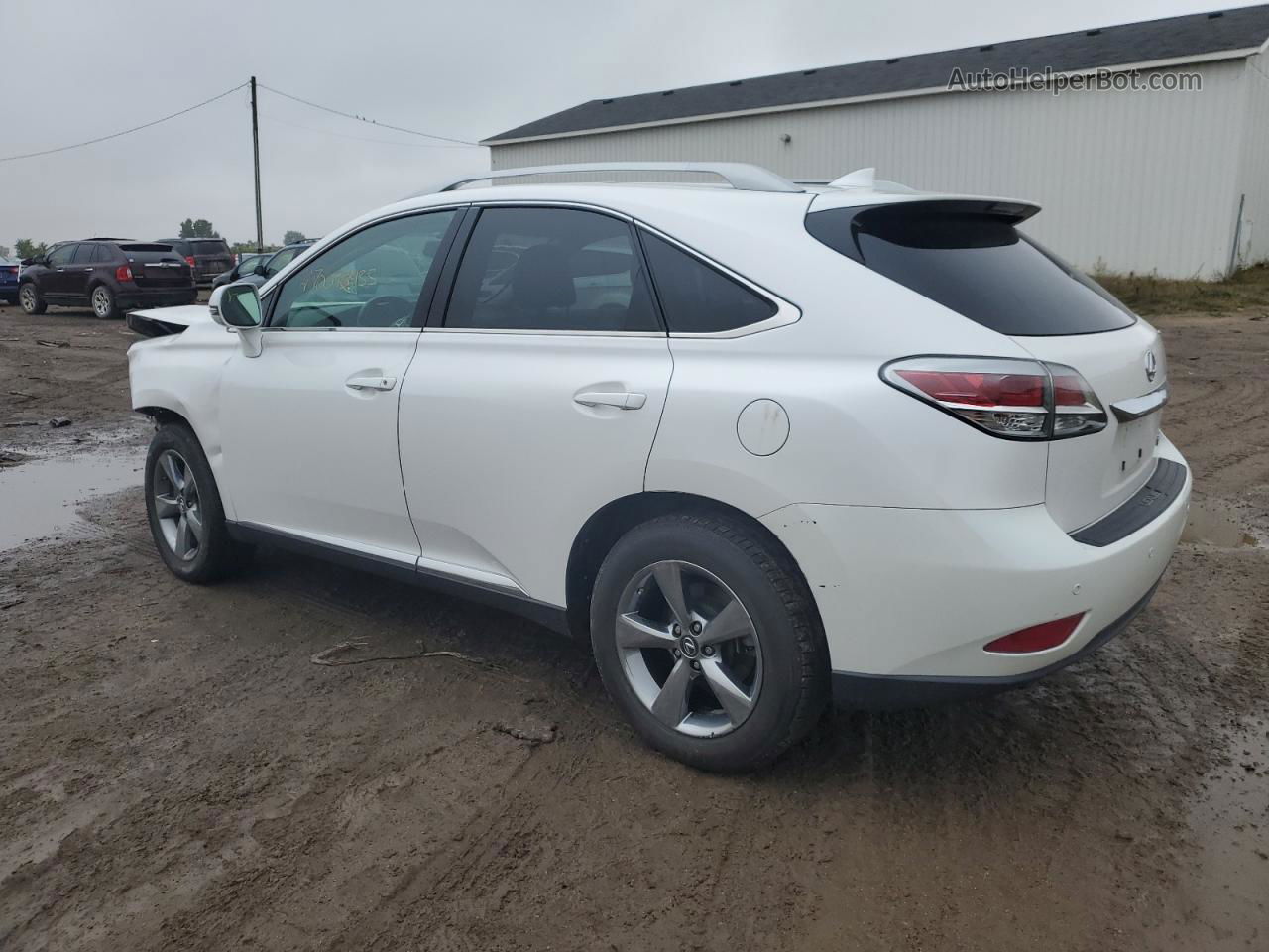 2015 Lexus Rx 350 Base White vin: 2T2BK1BA1FC340427