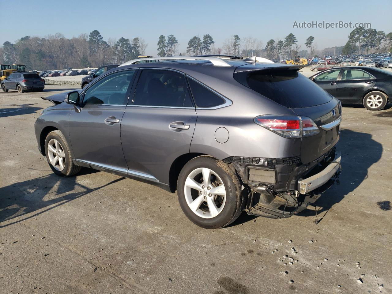 2015 Lexus Rx 350 Base Gray vin: 2T2BK1BA1FC343036