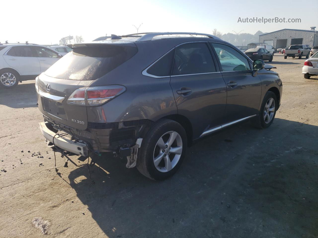 2015 Lexus Rx 350 Base Gray vin: 2T2BK1BA1FC343036