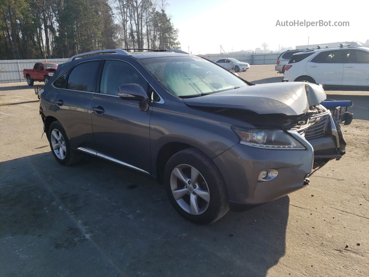 2015 Lexus Rx 350 Base Gray vin: 2T2BK1BA1FC343036