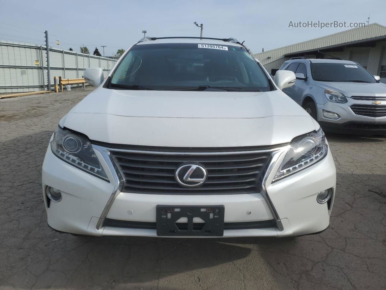 2013 Lexus Rx 350 Base White vin: 2T2BK1BA2DC159107