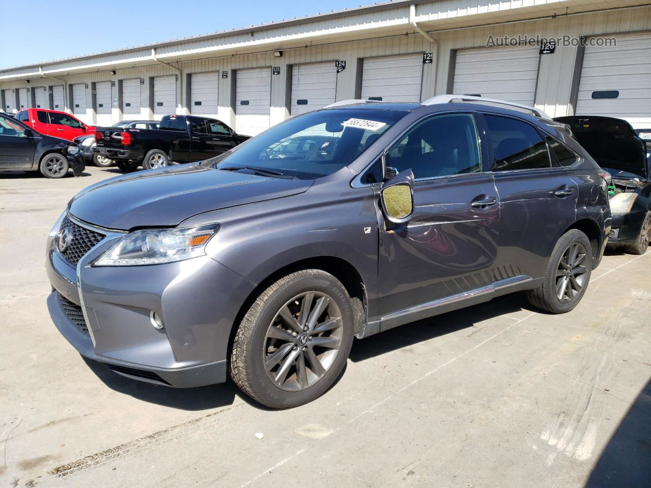 2013 Lexus Rx 350 Base Серый vin: 2T2BK1BA2DC167904