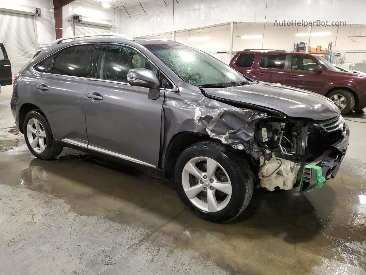 2013 Lexus Rx 350 Base Gray vin: 2T2BK1BA2DC177591