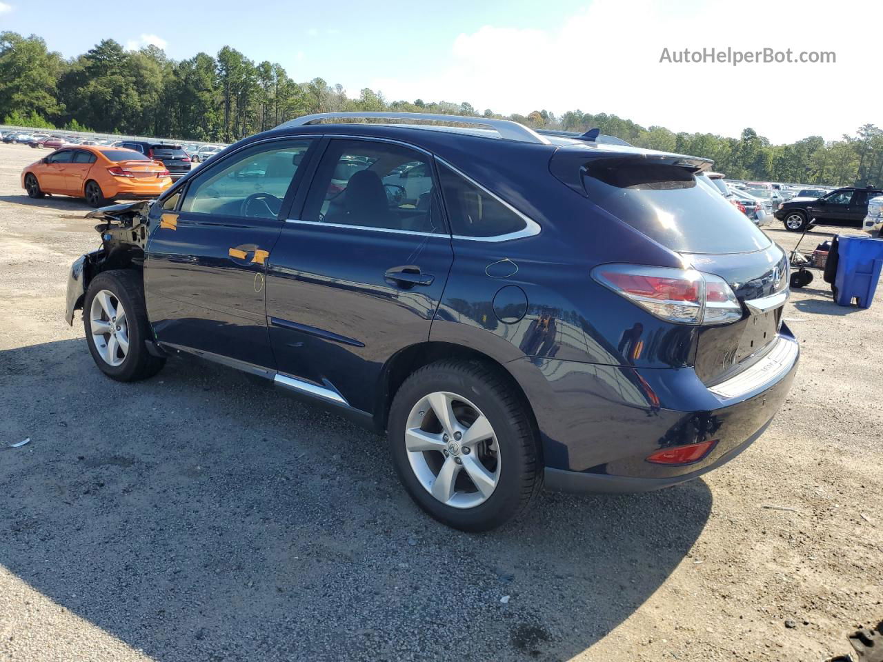 2013 Lexus Rx 350 Base Blue vin: 2T2BK1BA2DC181706