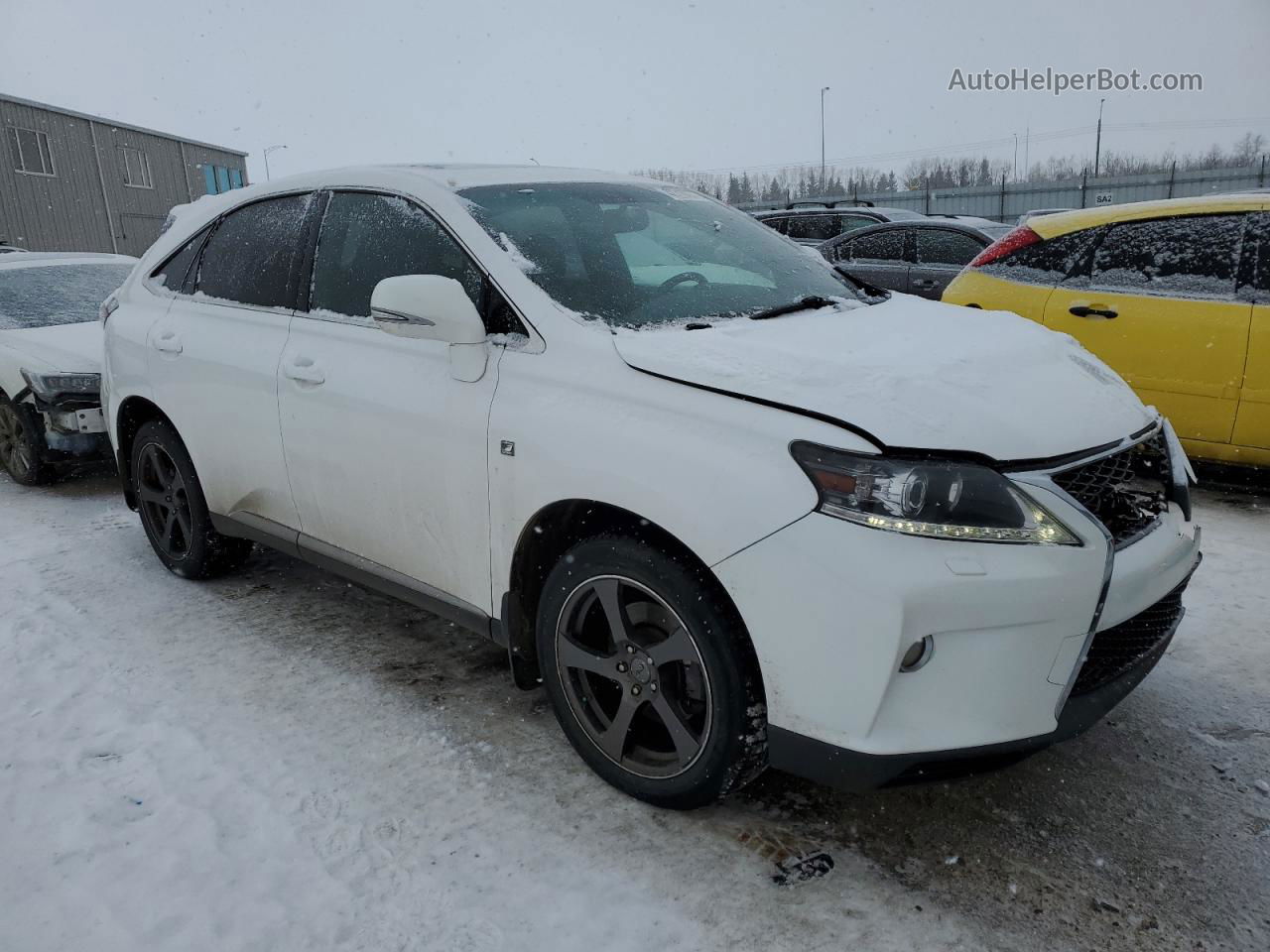 2013 Lexus Rx 350 Base White vin: 2T2BK1BA2DC212730