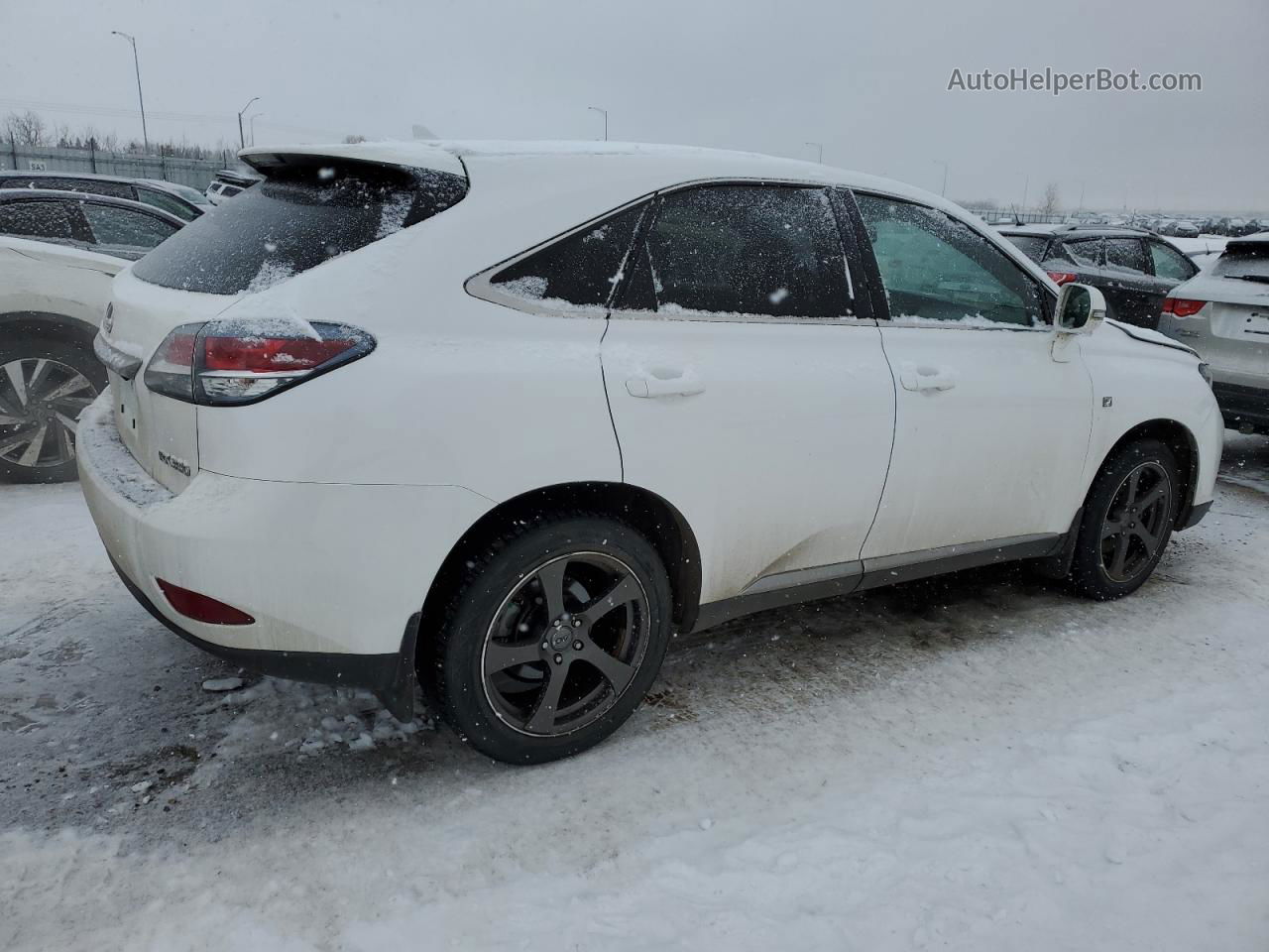 2013 Lexus Rx 350 Base White vin: 2T2BK1BA2DC212730