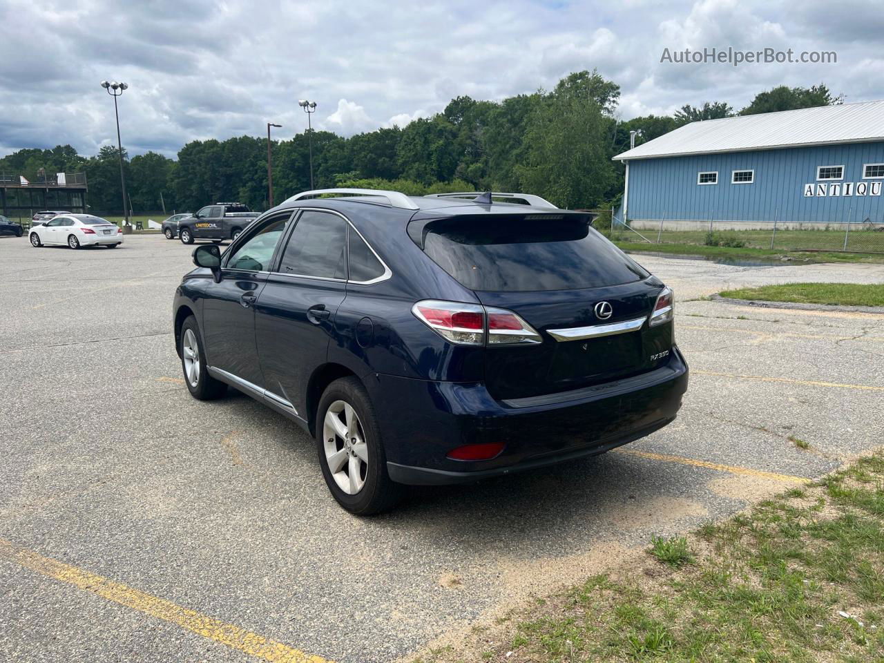 2015 Lexus Rx 350 Base Blue vin: 2T2BK1BA2FC255805