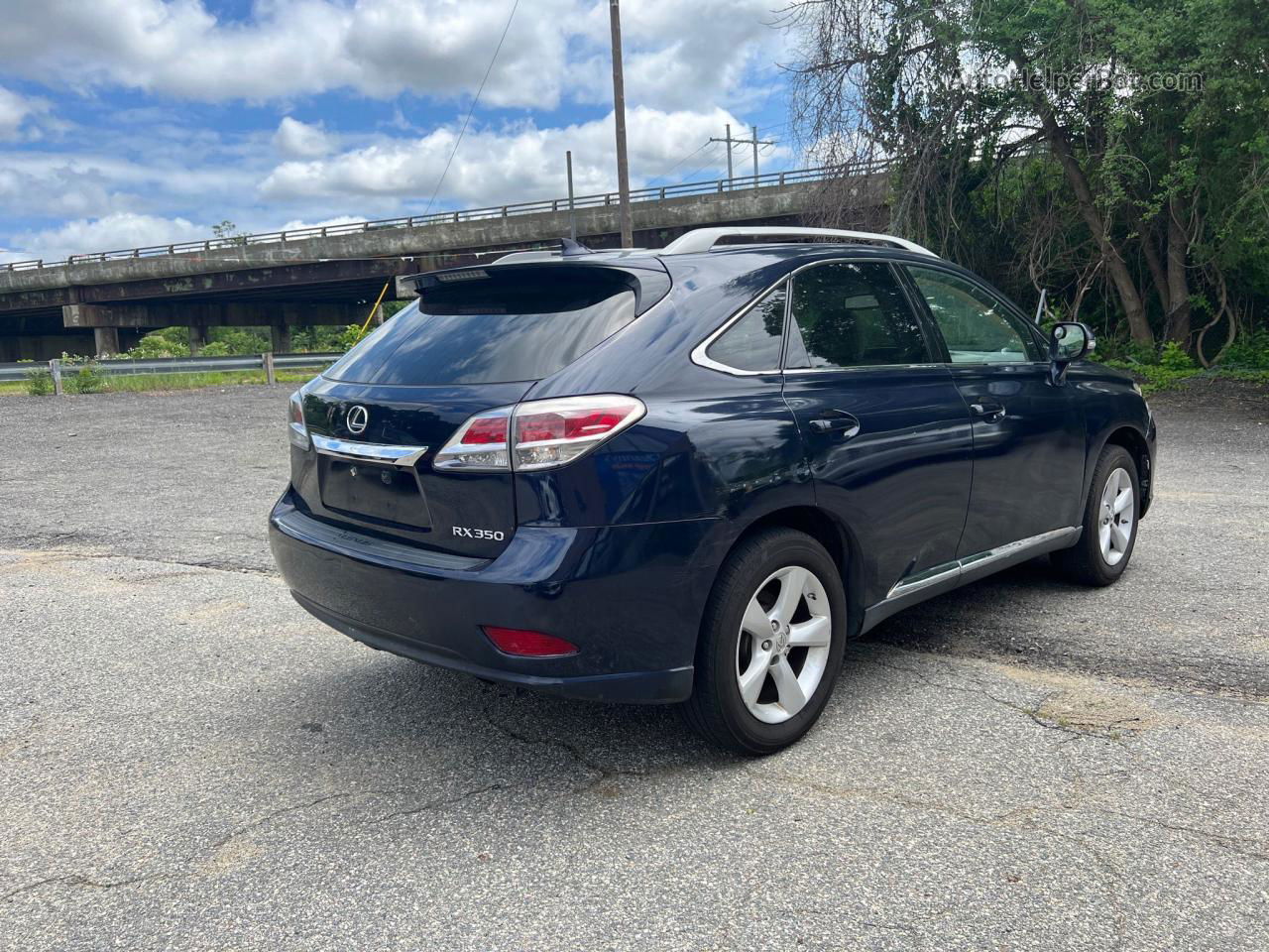 2015 Lexus Rx 350 Base Blue vin: 2T2BK1BA2FC255805