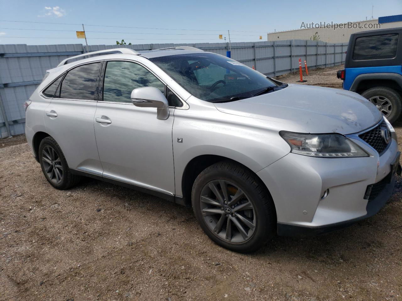 2015 Lexus Rx 350 Base Silver vin: 2T2BK1BA2FC256875