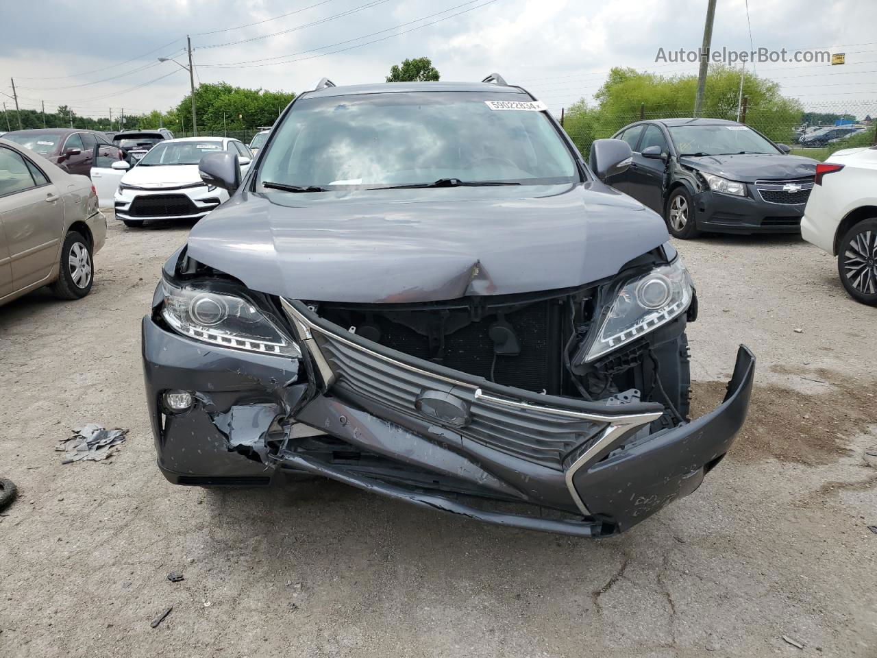 2015 Lexus Rx 350 Base Gray vin: 2T2BK1BA2FC266838