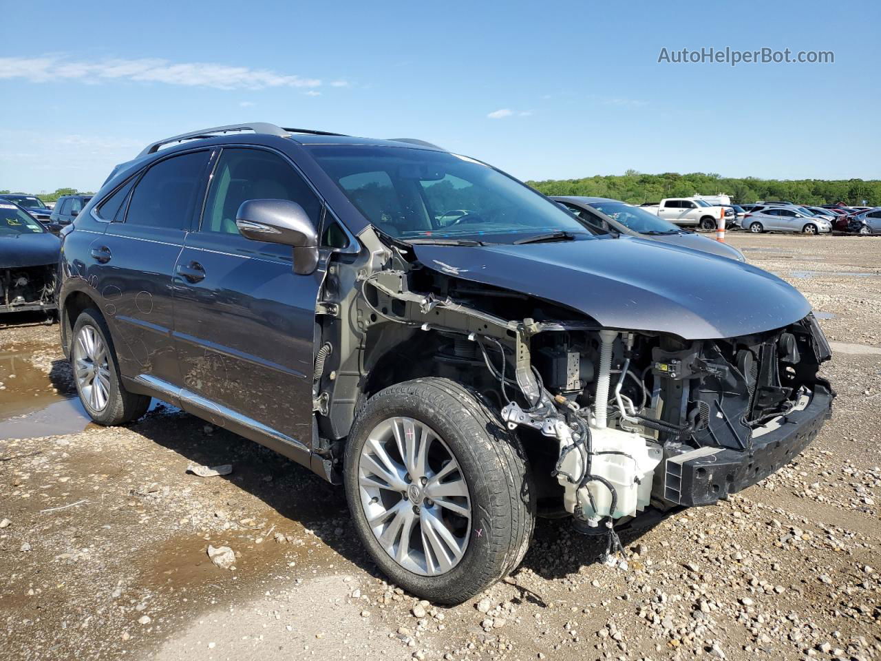 2015 Lexus Rx 350 Base Серый vin: 2T2BK1BA2FC299239