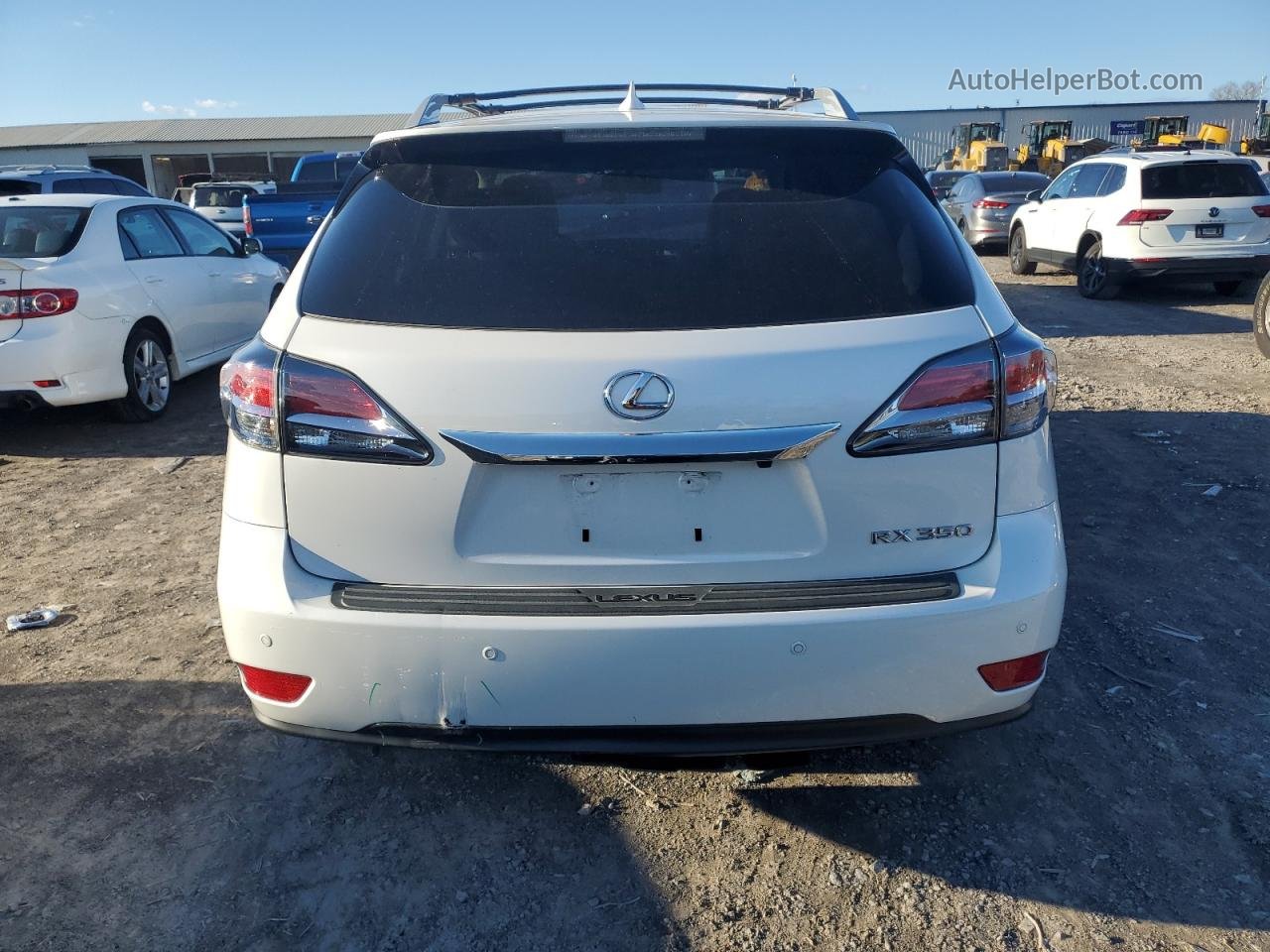 2015 Lexus Rx 350 Base White vin: 2T2BK1BA2FC321899