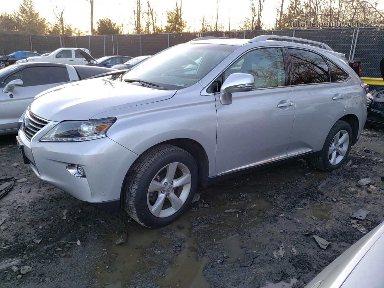 2015 Lexus Rx 350 Base Серебряный vin: 2T2BK1BA2FC336984