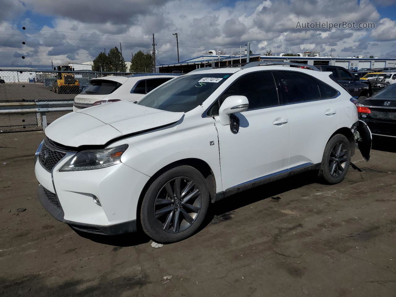 2015 Lexus Rx 350 Base Белый vin: 2T2BK1BA2FC338153