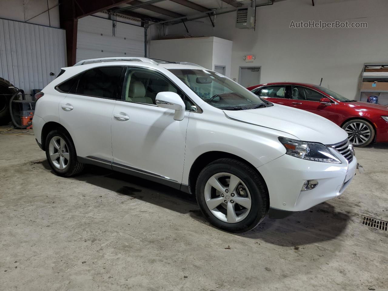 2015 Lexus Rx 350 Base Белый vin: 2T2BK1BA2FC338864