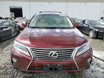 2013 Lexus Rx 350 Base Burgundy vin: 2T2BK1BA3DC166289