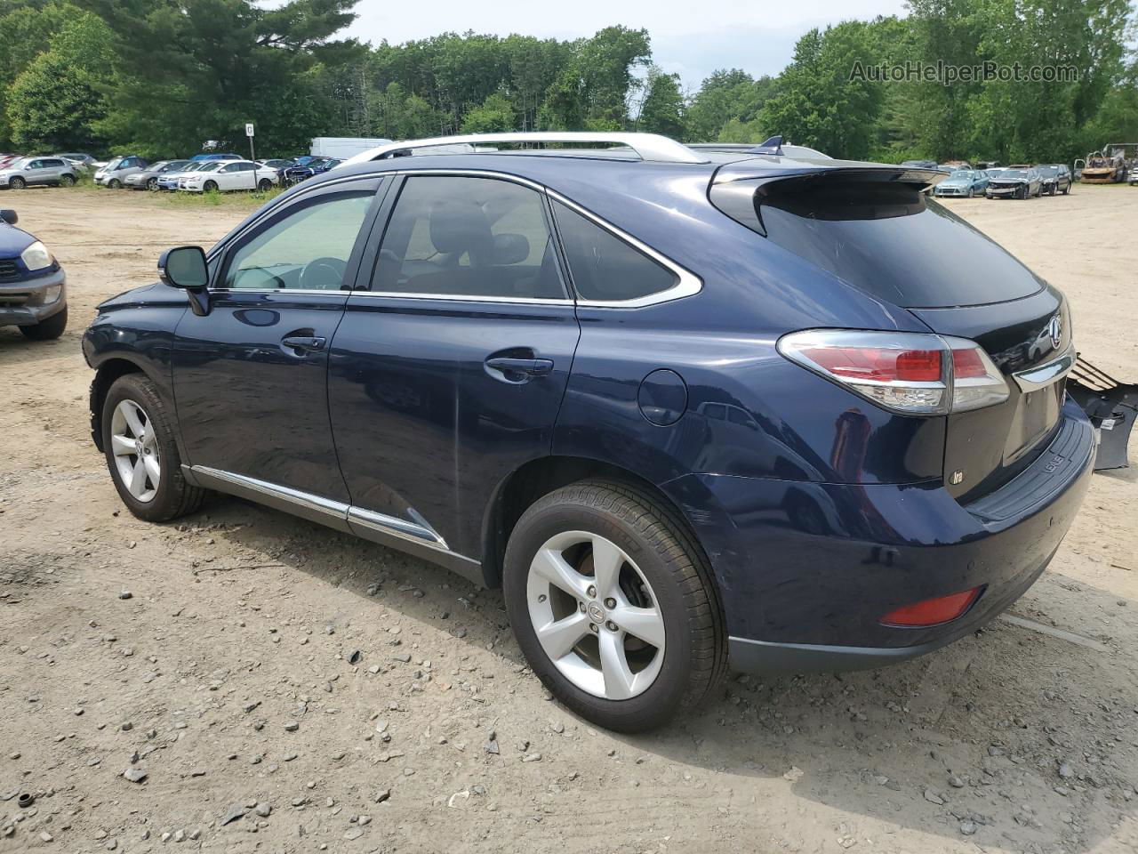 2013 Lexus Rx 350 Base Blue vin: 2T2BK1BA3DC170178