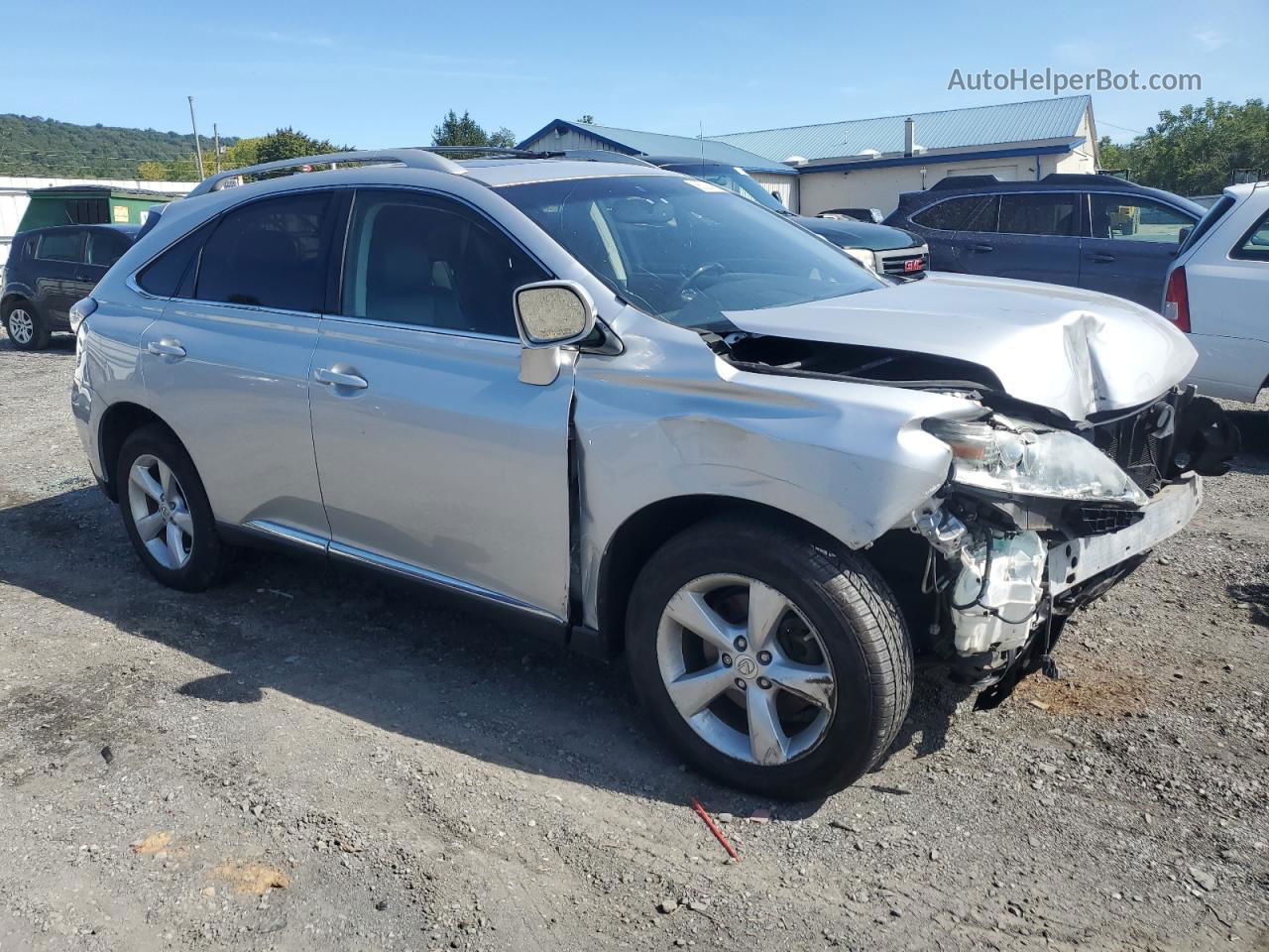 2013 Lexus Rx 350 Base Silver vin: 2T2BK1BA3DC197820