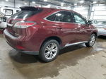 2013 Lexus Rx 350 Base Burgundy vin: 2T2BK1BA3DC207522