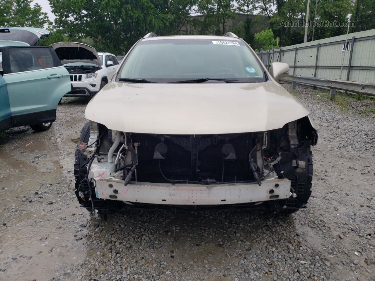 2015 Lexus Rx 350 Base Золотой vin: 2T2BK1BA3FC256268