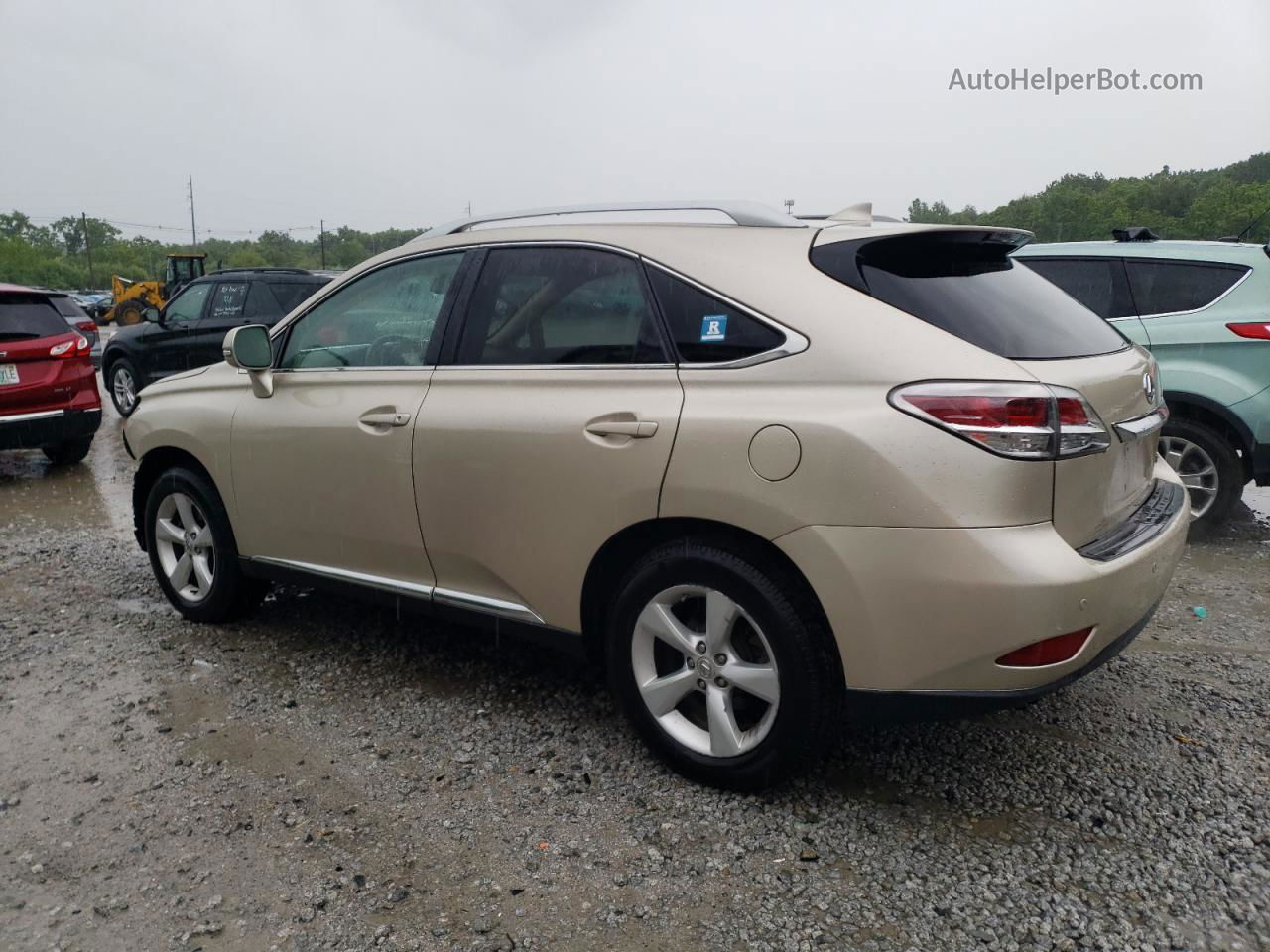 2015 Lexus Rx 350 Base Золотой vin: 2T2BK1BA3FC256268